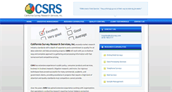 Desktop Screenshot of calsurvey.com