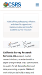 Mobile Screenshot of calsurvey.com