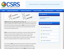 Tablet Screenshot of calsurvey.com